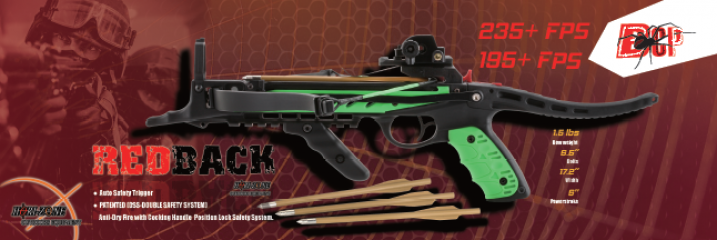 Redback Pistol Crossbow ｜ Product News